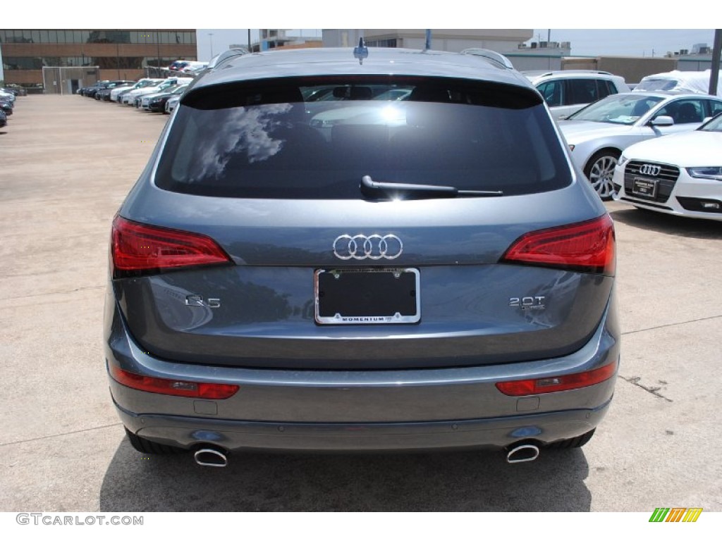 2013 Q5 2.0 TFSI quattro - Monsoon Gray Metallic / Black photo #7