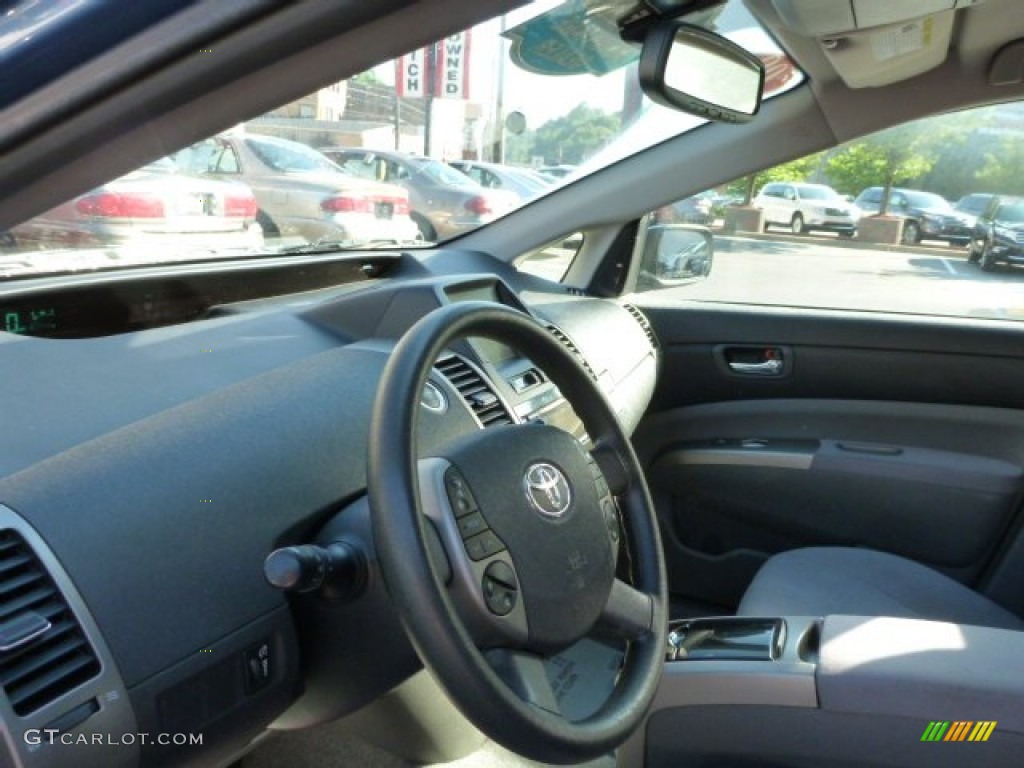 2008 Prius Hybrid - Seaside Blue Pearl / Gray photo #17