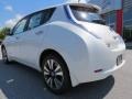 2013 Glacier White Nissan LEAF SL  photo #3