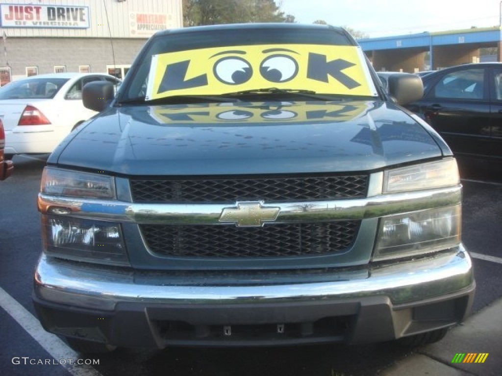 2006 Colorado Crew Cab - Blue Granite Metallic / Medium Pewter photo #5