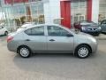 2014 Magnetic Gray Nissan Versa 1.6 S Plus Sedan  photo #8