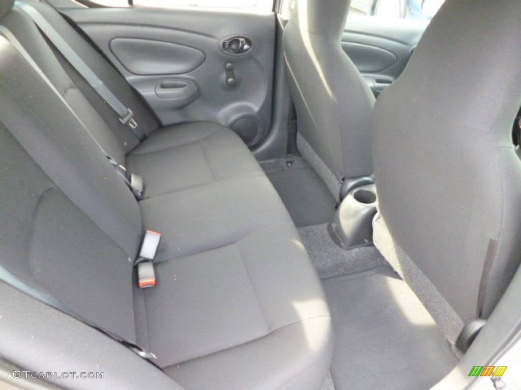2014 Nissan Versa 1.6 S Plus Sedan Rear Seat Photos