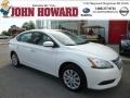 Aspen White - Sentra SV Photo No. 1