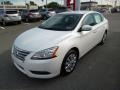 Aspen White - Sentra SV Photo No. 3