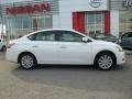 Aspen White - Sentra SV Photo No. 8
