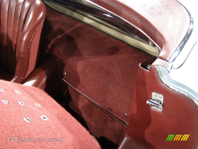 1958 Mercedes-Benz 300SL Roadster, Silver Blue / Burgundy, Rear Shelf 1958 Mercedes-Benz 300 SL Roadster Parts