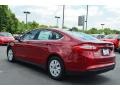 2013 Ruby Red Metallic Ford Fusion S  photo #19