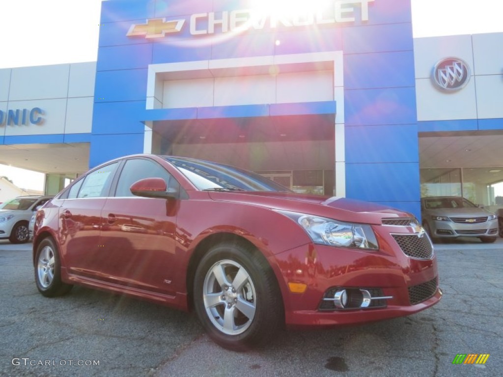 2013 Cruze LT/RS - Crystal Red Metallic Tintcoat / Jet Black photo #1