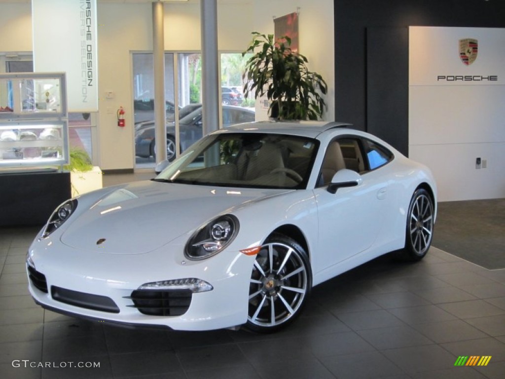 White 2013 Porsche 911 Carrera Coupe Exterior Photo #82584083