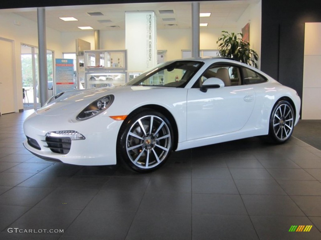 White 2013 Porsche 911 Carrera Coupe Exterior Photo #82584109