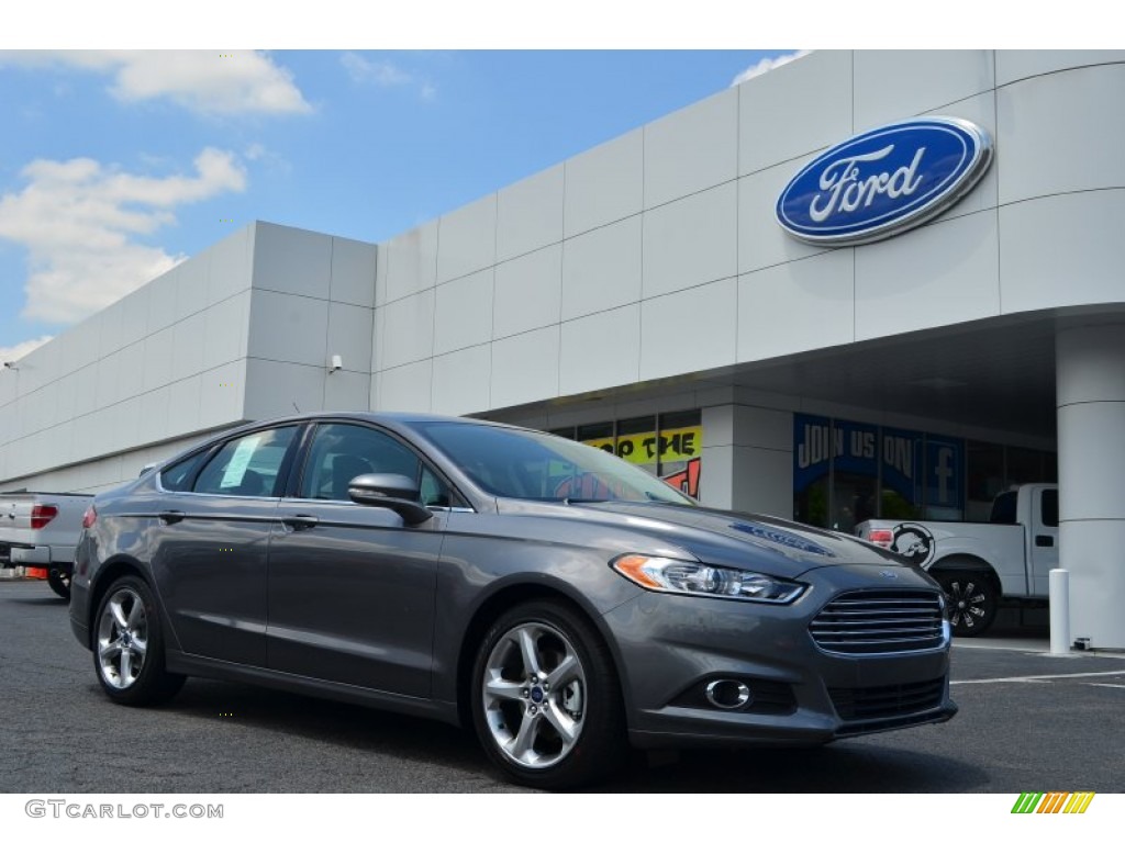 2013 Fusion SE 2.0 EcoBoost - Sterling Gray Metallic / Charcoal Black photo #1