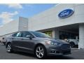 2013 Sterling Gray Metallic Ford Fusion SE 2.0 EcoBoost  photo #1