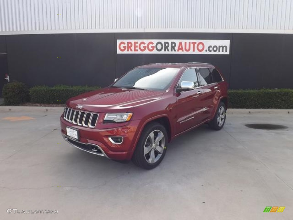 2014 Grand Cherokee Overland - Redline 2-Coat Pearl / Overland Morocco Black photo #2