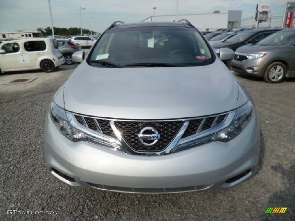 Brilliant Silver 2013 Nissan Murano LE AWD Exterior Photo #82584304