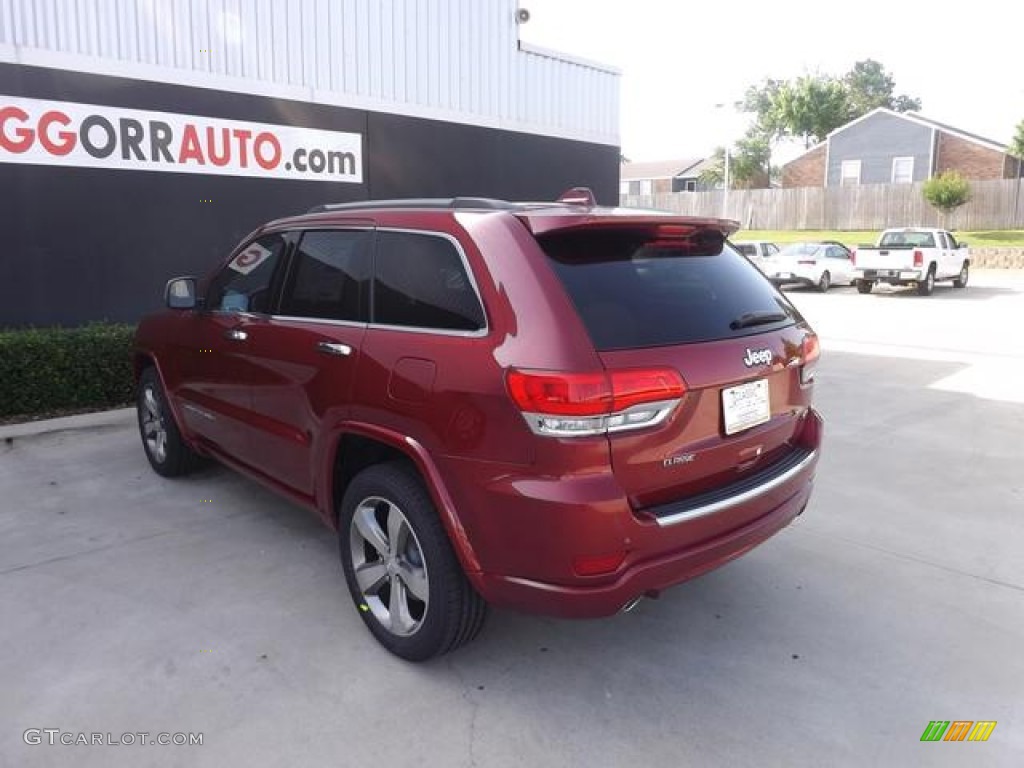 2014 Grand Cherokee Overland - Redline 2-Coat Pearl / Overland Morocco Black photo #4