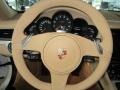 Luxor Beige Steering Wheel Photo for 2013 Porsche 911 #82584385