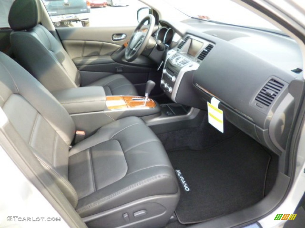 Black Interior 2013 Nissan Murano LE AWD Photo #82584473