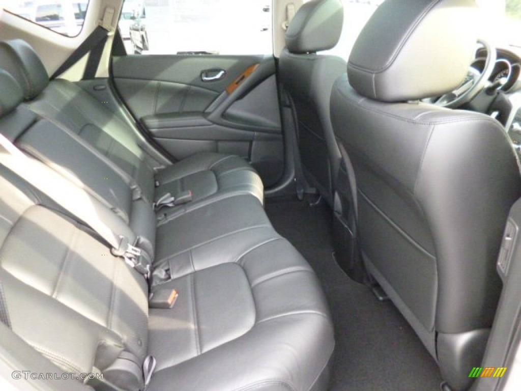 Black Interior 2013 Nissan Murano LE AWD Photo #82584514