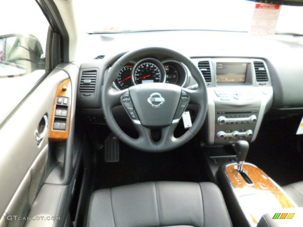 2013 Nissan Murano LE AWD Black Dashboard Photo #82584575
