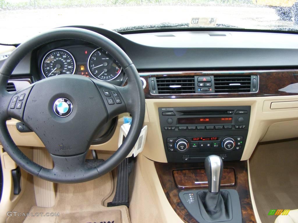 2007 3 Series 328i Sedan - Deep Green Metallic / Beige photo #9