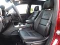 Front Seat of 2014 Grand Cherokee Overland