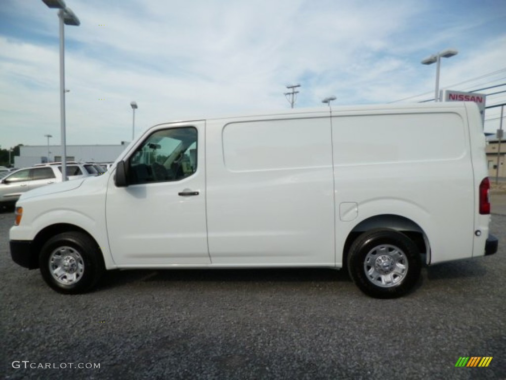 Glacier White 2013 Nissan NV 2500 HD S Exterior Photo #82585277