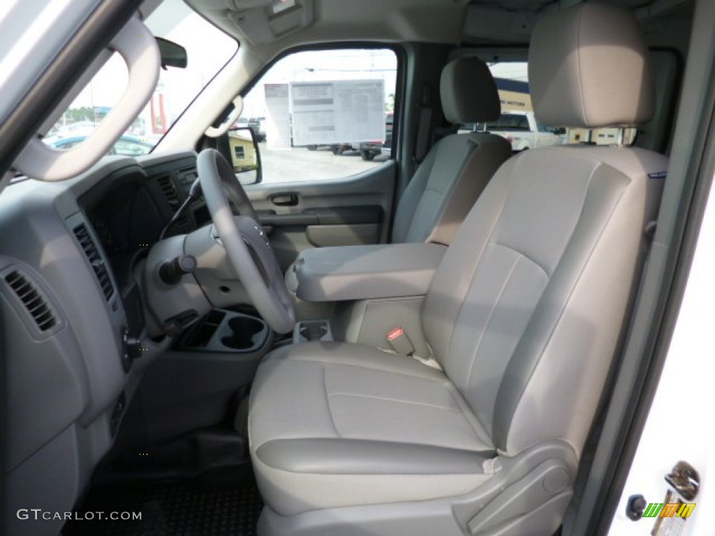 2013 Nissan NV 2500 HD S Front Seat Photo #82585492