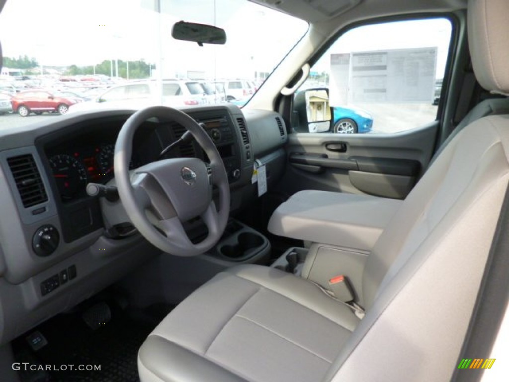 Gray Interior 2013 Nissan NV 2500 HD S Photo #82585510