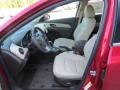 2013 Chevrolet Cruze Cocoa/Light Neutral Interior Front Seat Photo