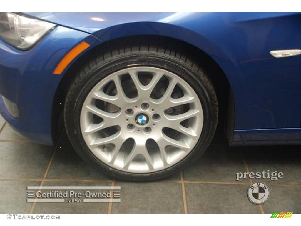 2007 3 Series 328i Coupe - Montego Blue Metallic / Black photo #8