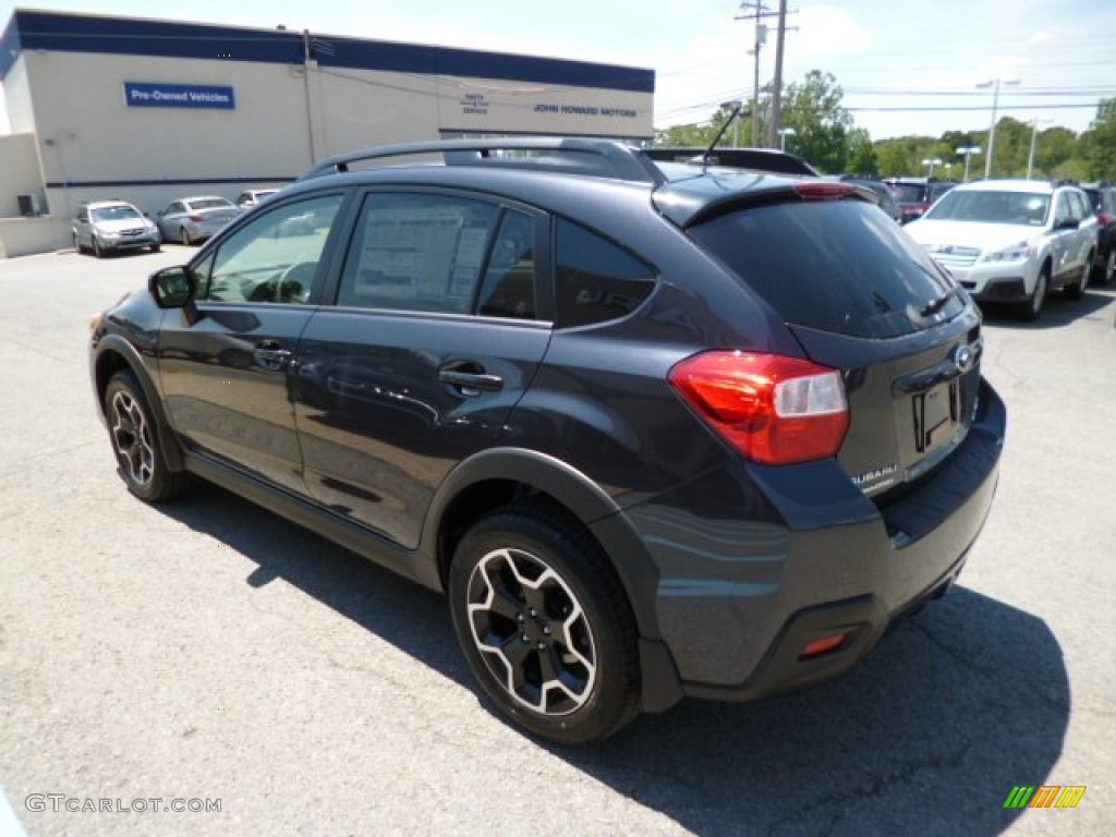 2013 XV Crosstrek 2.0 Limited - Dark Gray Metallic / Black photo #5