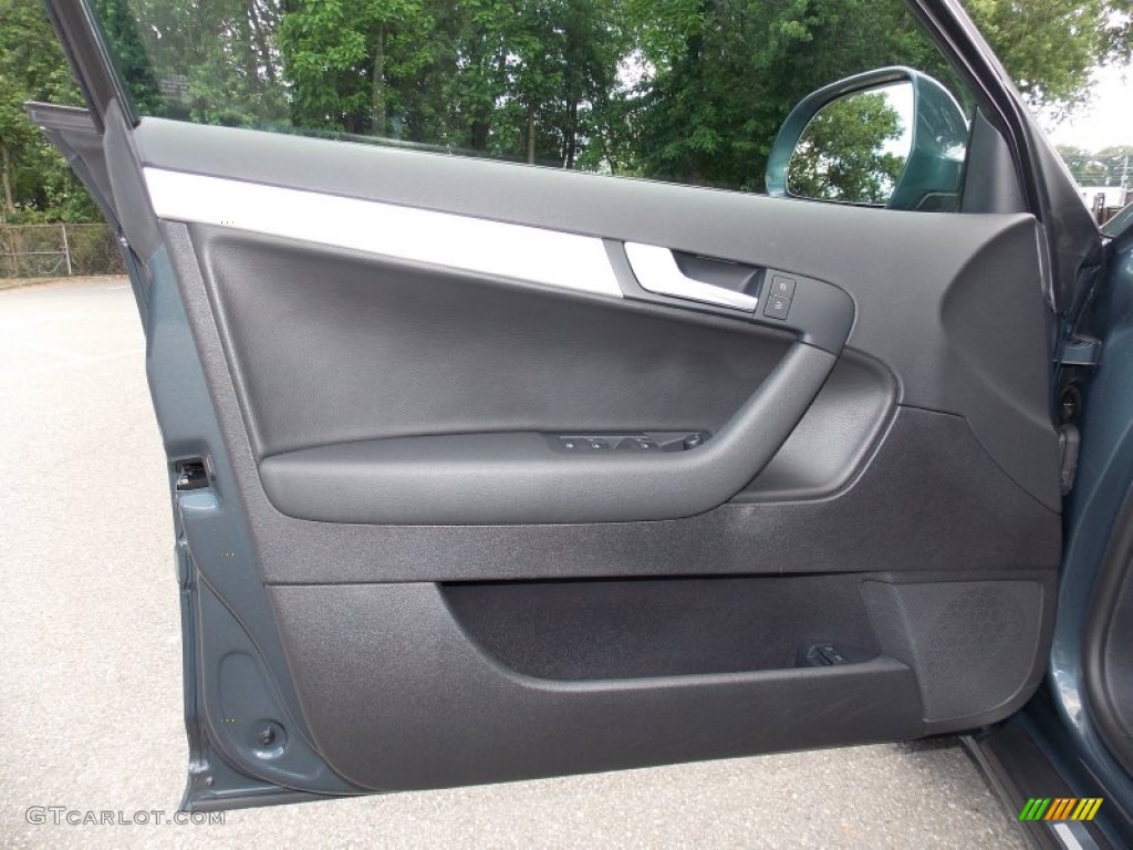 2010 Audi A3 2.0 TDI Black Door Panel Photo #82586300