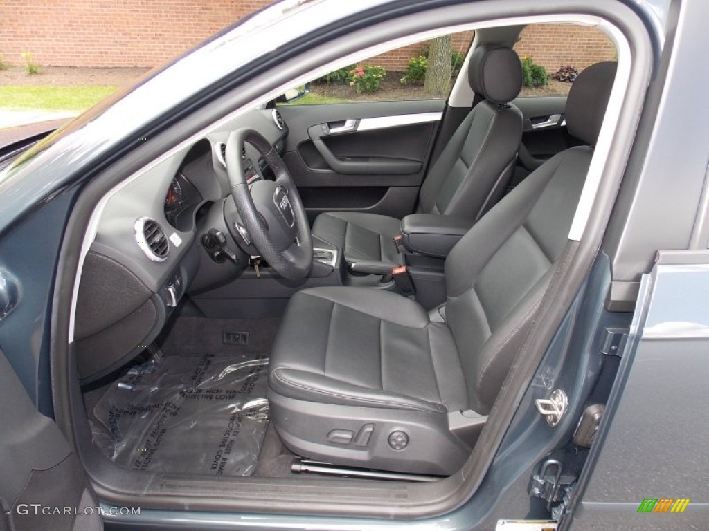 Black Interior 2010 Audi A3 2.0 TDI Photo #82586359
