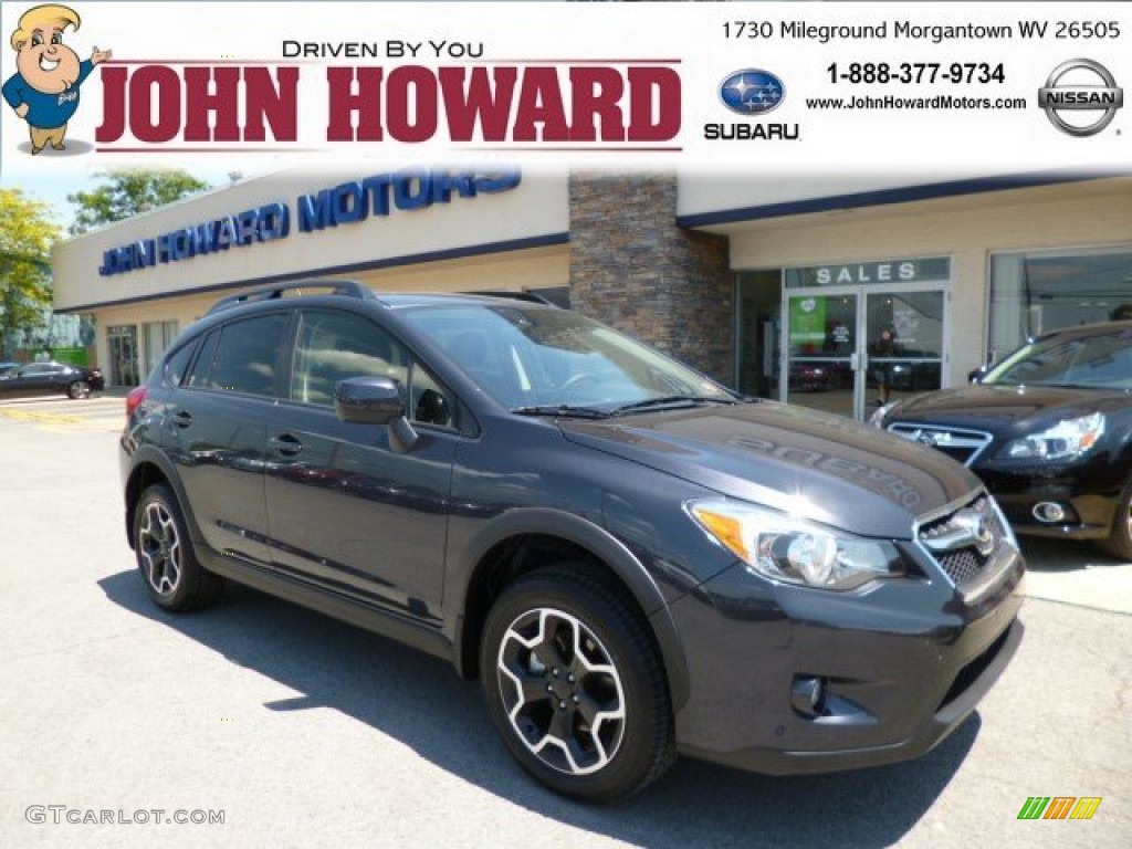 2013 XV Crosstrek 2.0 Premium - Dark Gray Metallic / Black photo #1
