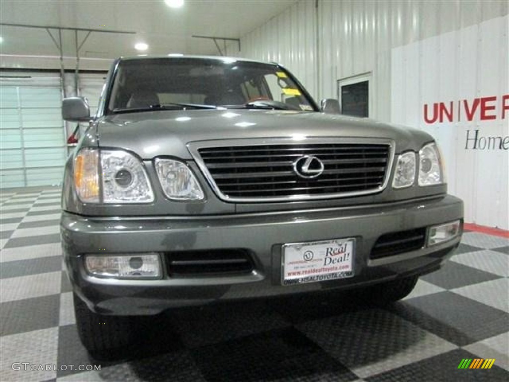 2002 LX 470 - Riverrock Green Mica / Gray photo #2