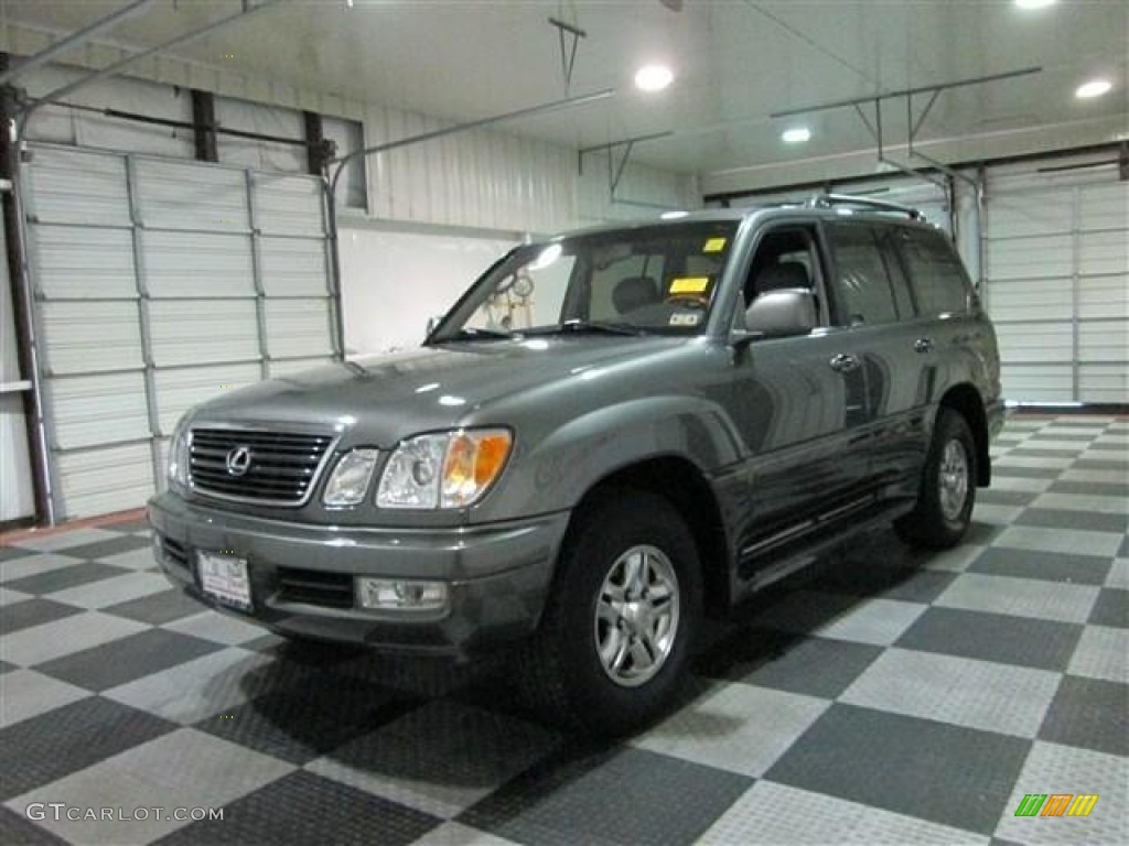 2002 LX 470 - Riverrock Green Mica / Gray photo #3
