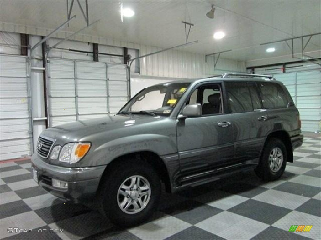 2002 LX 470 - Riverrock Green Mica / Gray photo #4