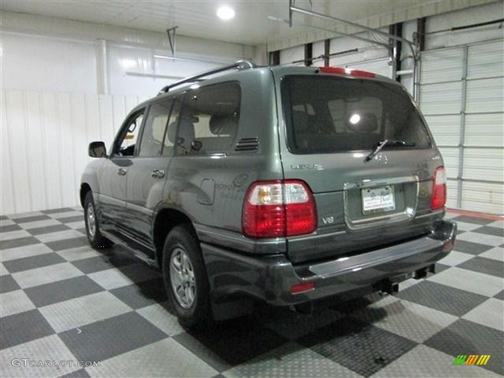 2002 LX 470 - Riverrock Green Mica / Gray photo #5