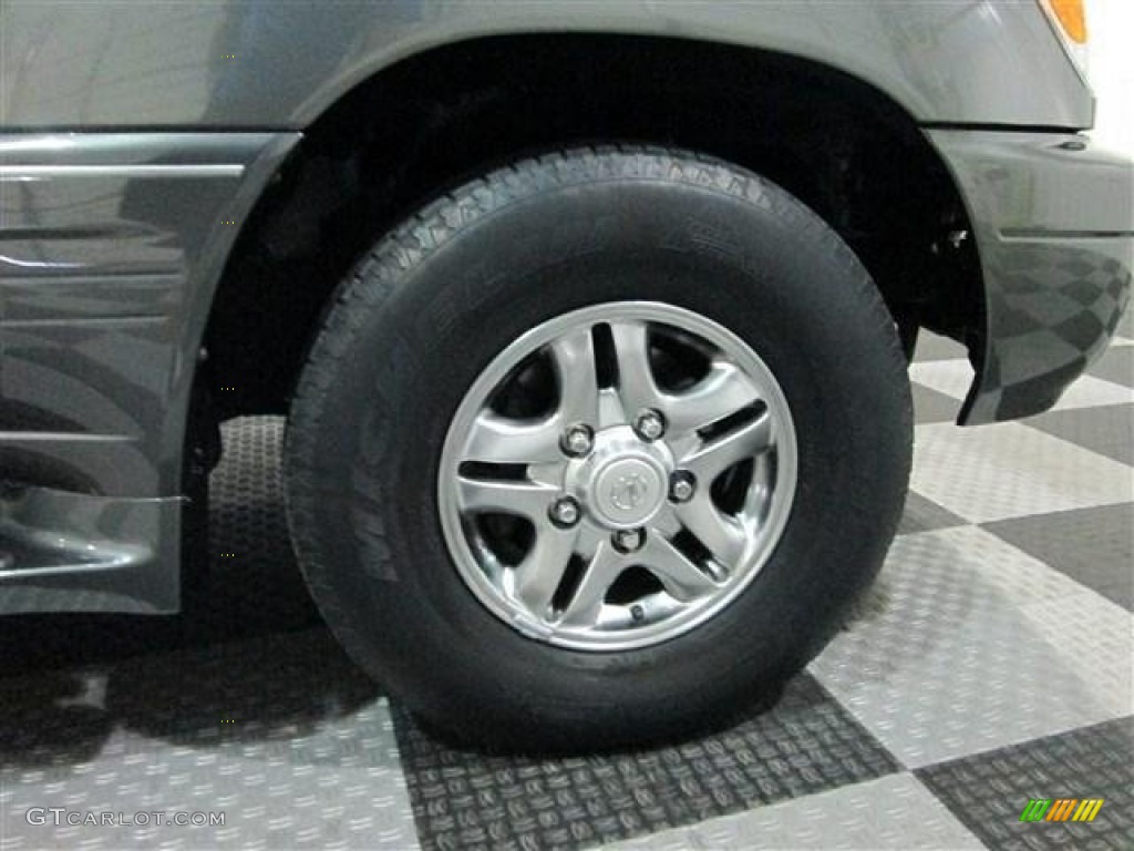 2002 LX 470 - Riverrock Green Mica / Gray photo #8