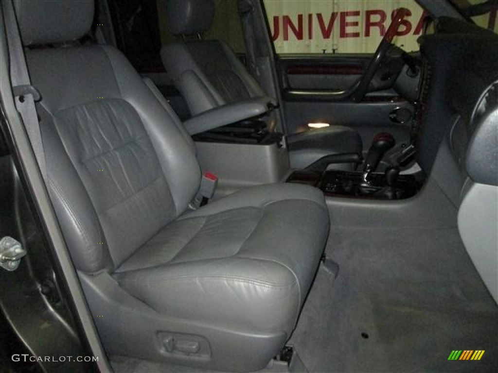 2002 LX 470 - Riverrock Green Mica / Gray photo #18
