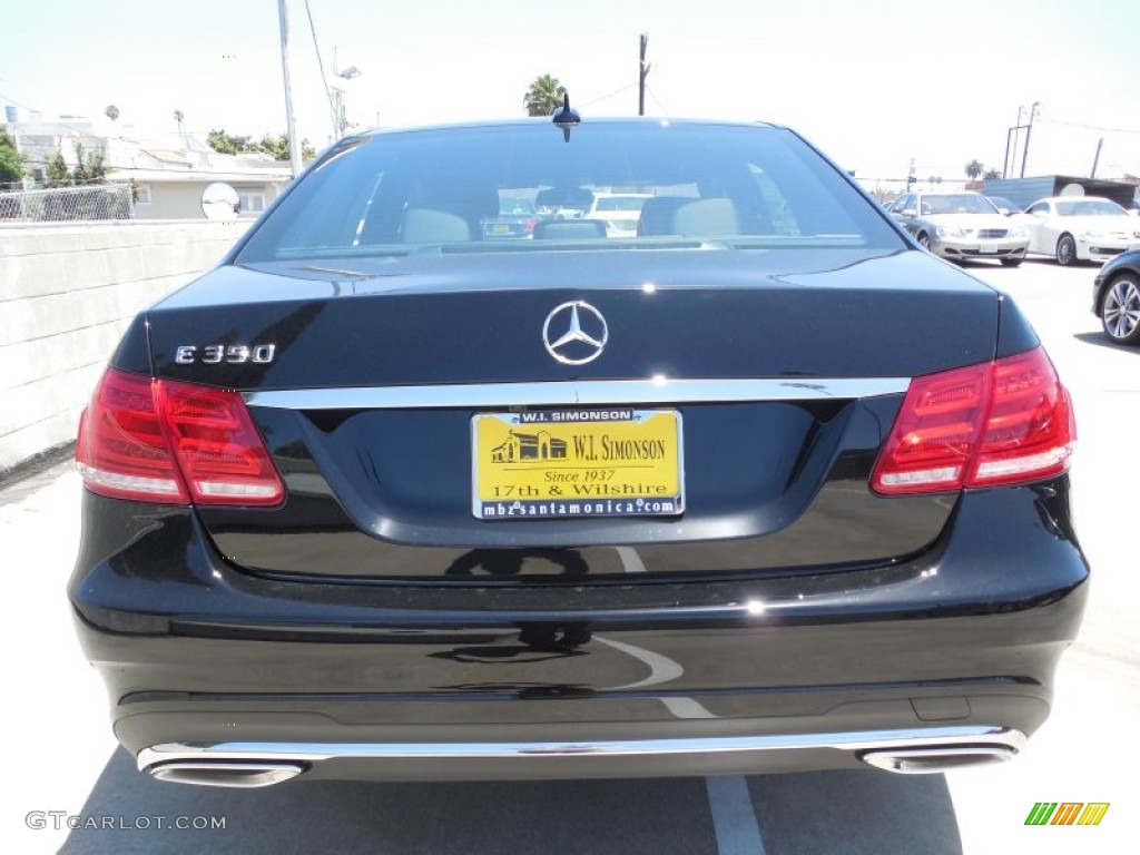 2014 E 350 Sport Sedan - Black / Black photo #5