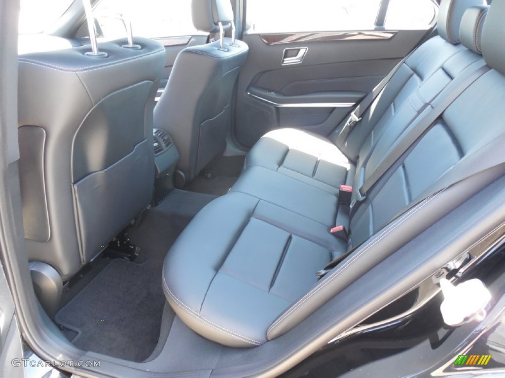 2014 E 350 Sport Sedan - Black / Black photo #8