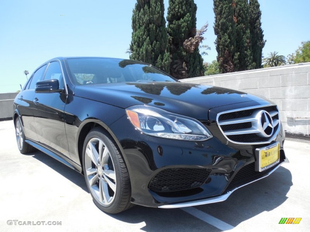 2014 E 350 Sport Sedan - Black / Black photo #11