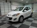 2012 Crystal White Pearl Mica Mazda MAZDA2 Touring  photo #3