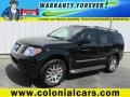 2010 Super Black Nissan Pathfinder LE 4x4  photo #1