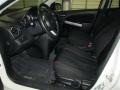 Black w/Red Piping 2012 Mazda MAZDA2 Touring Interior Color