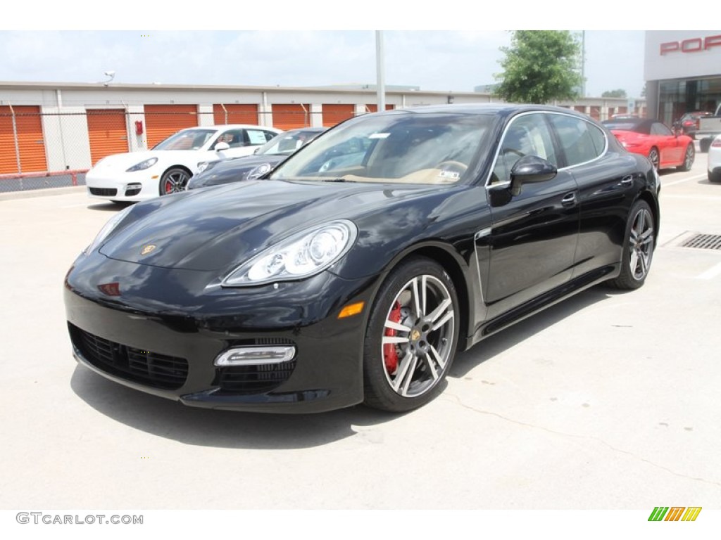 Black 2013 Porsche Panamera Turbo Exterior Photo #82591600