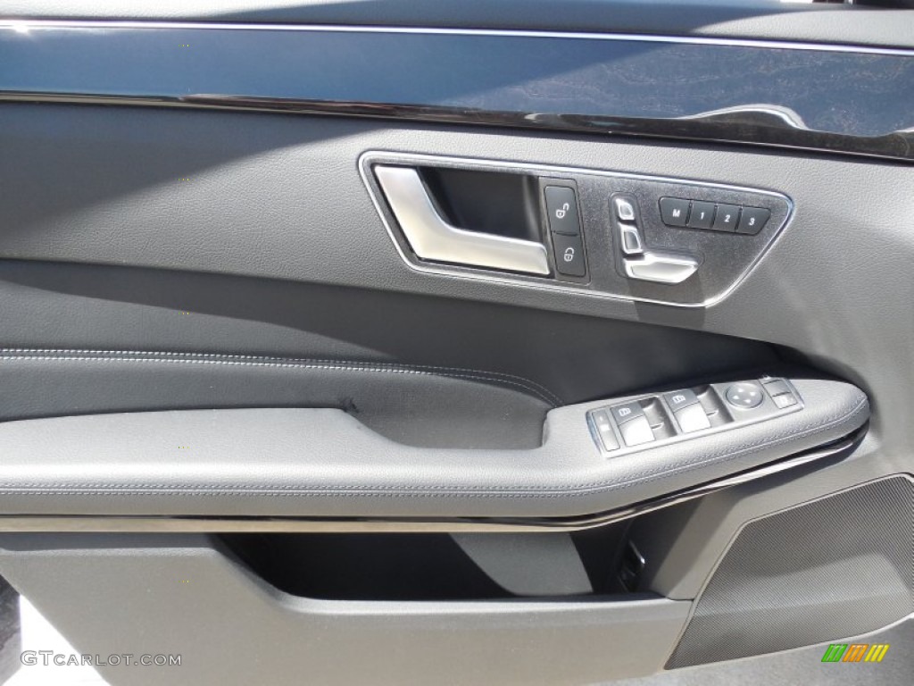 2014 E 350 Sport Sedan - Diamond White Metallic / Black photo #6