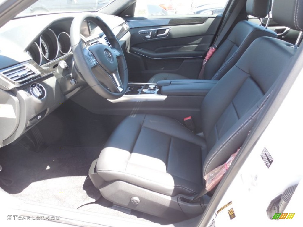 2014 E 350 Sport Sedan - Diamond White Metallic / Black photo #7