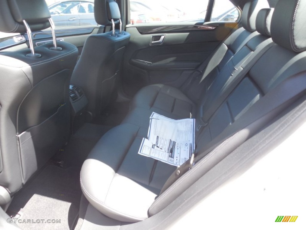 2014 E 350 Sport Sedan - Diamond White Metallic / Black photo #8